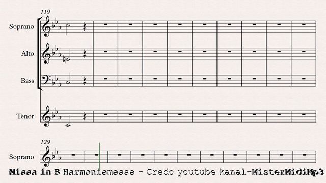 Credo Harmoniemesse - Joseph Haydn - Soprano , Alto , Tenore , Basso смотреть онлайн