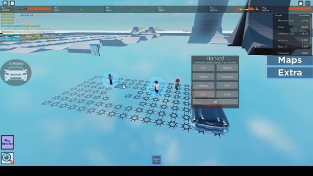 Roblox BeamNG.drive Game Get's REKTED By FE Btools Exploit