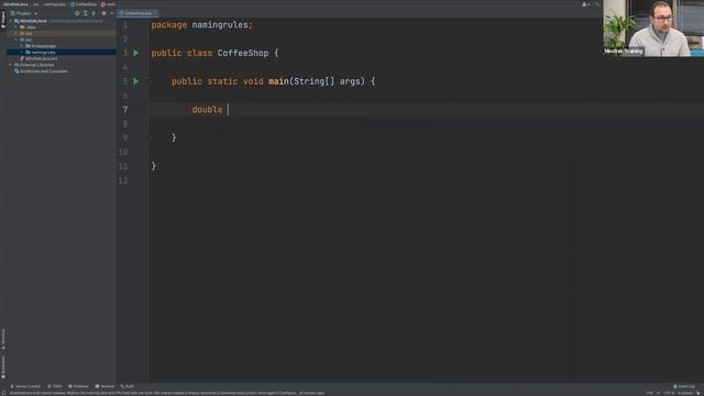 5. Java Naming rules смотреть онлайн