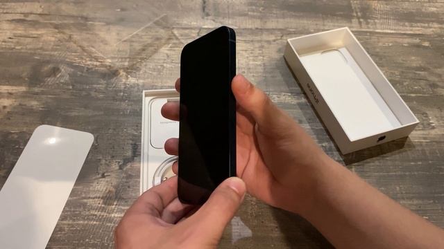 Распаковка смартфона Apple IPhone 12 128GB Blue / UNPACKING IPhone 12 128GB Blue