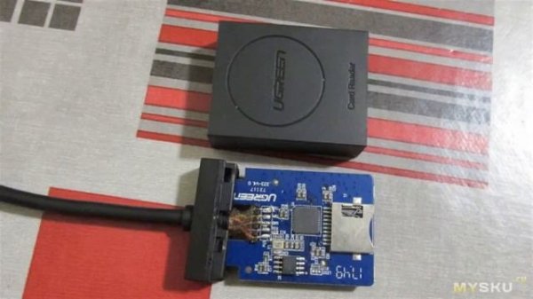 Ugreen Card Reader CR127  с поддержкой USB3.0 интерфейса | #Обзор