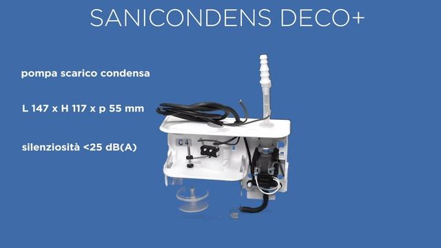 Pompa di scarico per caldaie a condensazione SANICONDENS DECO+ - SANITRIT смотреть онлайн