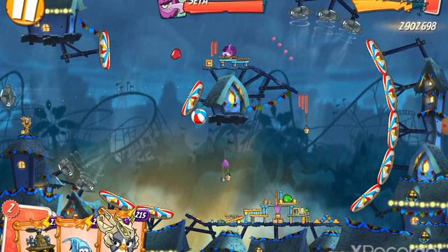 Angry Birds 2 • Daily Challenge • Ежедневное испытание • 3/3/4 • 11/12/21