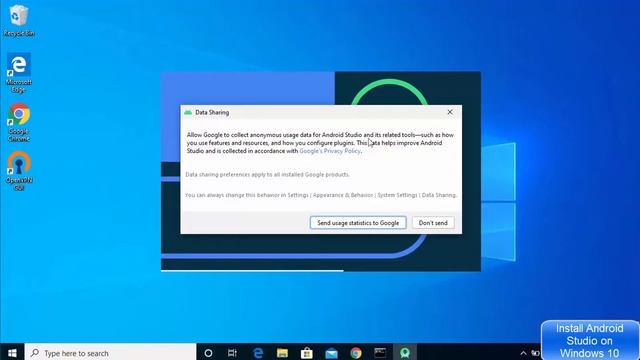 How to Install Android Studio On Windows 10 || Установка Android Studio на Windows 10. смотреть онлайн