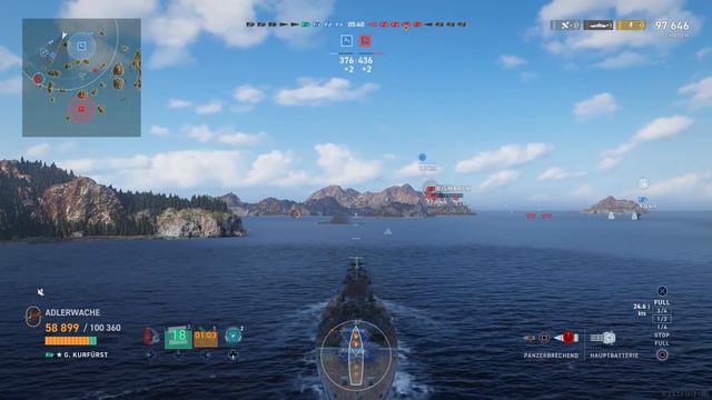 World of Warships Legends - GROßER KURFÜRST - Legendär - Der Kaiser?! [deutsch/ gameplay] смотреть онлайн