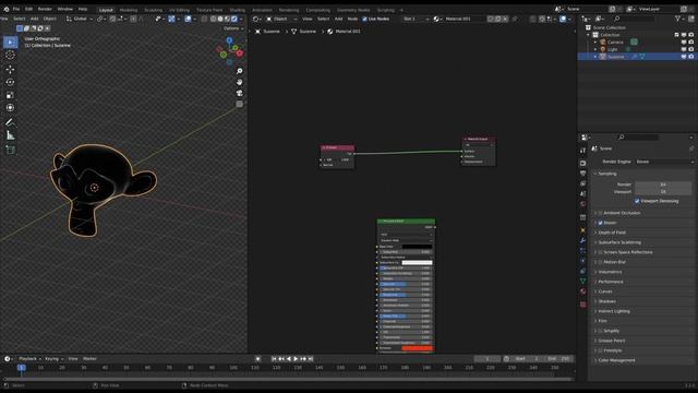Blender Tutorial - Glowing Rim Shader in 1 Minute смотреть онлайн
