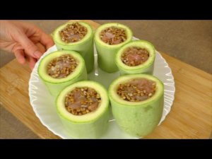 - 55 кг! Фаршированные Кабачки! Ужин Для Похудения из кабачков и гречки! мария мироневич рецепты