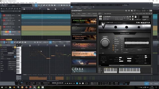 Ventus Ethnic Winds Tin Whistle - краткий обзор [Folk Ethnic VST, плагины для фолка] смотреть онлайн