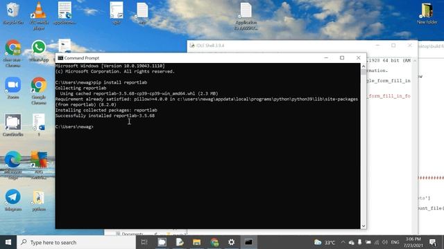 Solved: Python: No module named 'reportlab' смотреть онлайн
