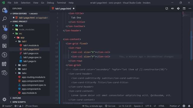 Creating Responsive Layouts with Ionic 4 Grid смотреть онлайн