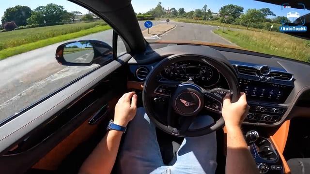 Bentley Bentayga S автобан POV