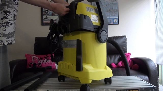 Karcher WD 5 P Vacuum Unboxing смотреть онлайн