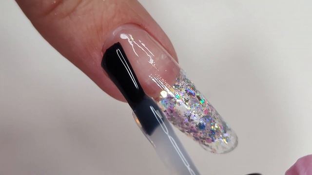 МК "Milky nails" | Наращивание жидким полигелем на верхние формы смотреть онлайн