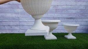 Кашпо "Вазон" N3 (14л на ножке) арт07013 Милих