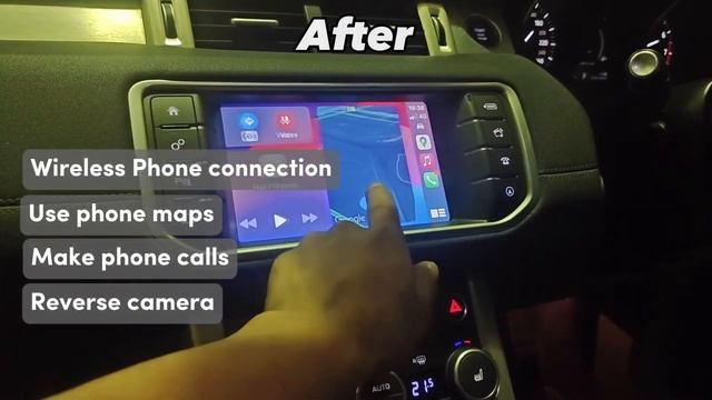 Nakamichi factory Screen Integration for Land Rover Range Rover Evoque 2017 смотреть онлайн