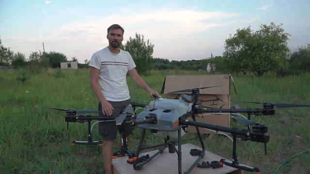 Dji t30 Распаковка. Первый взгляд смотреть онлайн