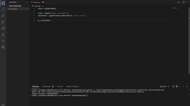 Link / URL shortener using Python | Easy Tutorial for Beginners смотреть онлайн