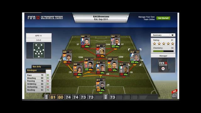 FIFA 12 ULTIMATE TEAM - TEAM OF THE WEEK - APRIL 11-18 смотреть онлайн