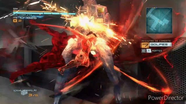 Metal Gear Rising Revengeance: Jetstream Sam Moveset Showcase смотреть онлайн
