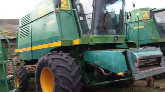 Комбайн Джон Дир 9510, 1999 экспресс-обзор от Романа Чередниченко