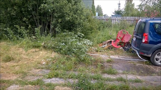 Корчевание на Лада Ларгус смотреть онлайн