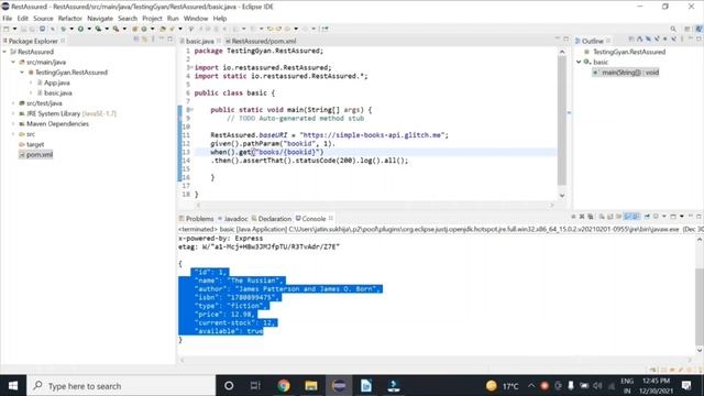 3. How To Use Path Parameters in Rest Assured | Inline body assertions | API Automation in Hindi смотреть онлайн