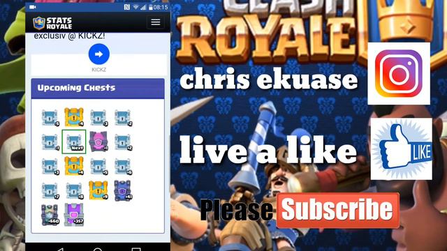STATS ROYALE SUPER MAGICAL CHEST (CLASH ROYALE) смотреть онлайн