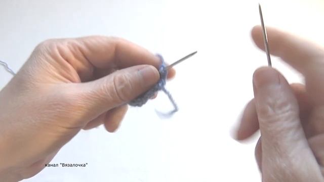 Ажурный узор спицами, просто и эффектно! смотреть онлайн