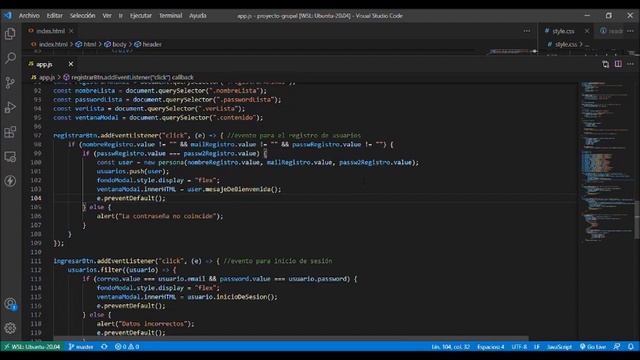Aplicación web | Proyecto grupal Guía 2 смотреть онлайн