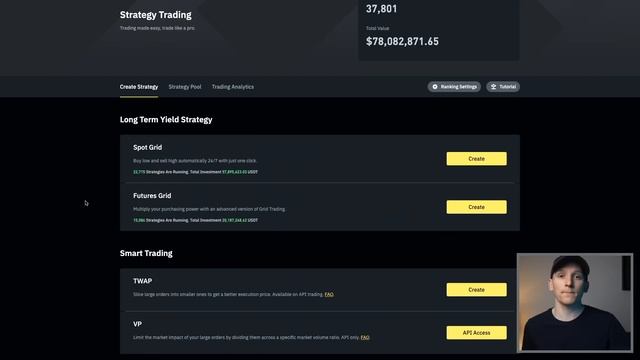 Binance Trading Bots Tutorial (Crypto Grid, TWAP Bots) смотреть онлайн