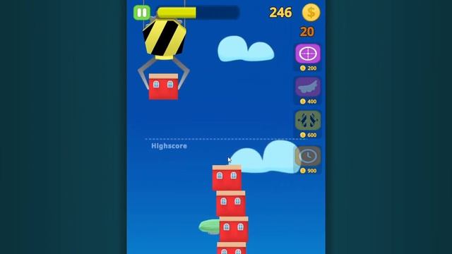 Tower Builder game | beating my own record смотреть онлайн