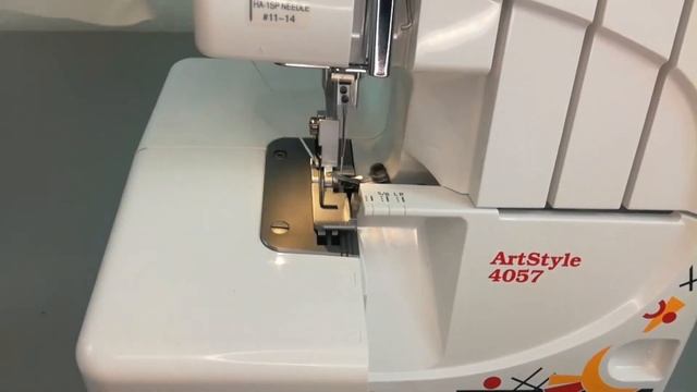 Оверлок Janome 4057 смотреть онлайн