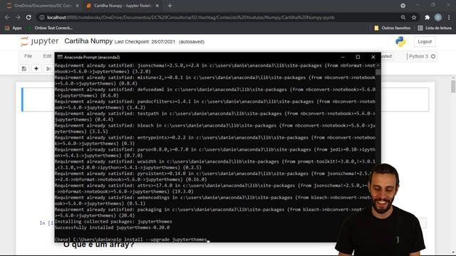 Dark Mode no Jupyter Notebook [Temas no Jupyter para Programar em Python] смотреть онлайн