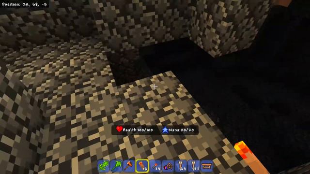 Terraria Bedrock: " Minecraft Lets Play Ep3 Bone Pickaxe & Death " смотреть онлайн