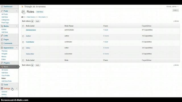 Customizing WordPress Roles смотреть онлайн