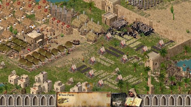 Playing on a normal map? - Stronghold Crusader ONLINE смотреть онлайн