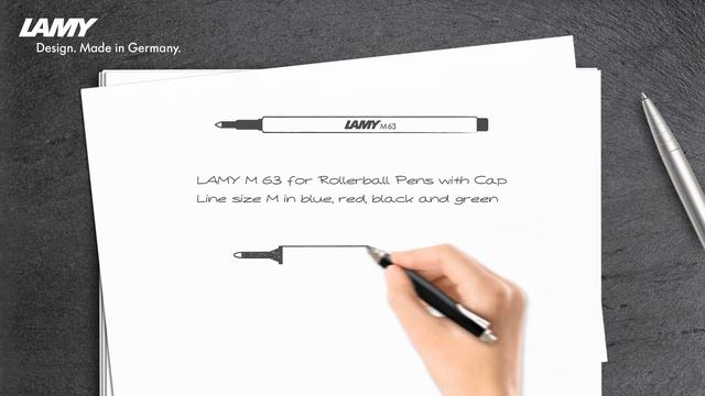 Виды стержней для роллеров Lamy смотреть онлайн