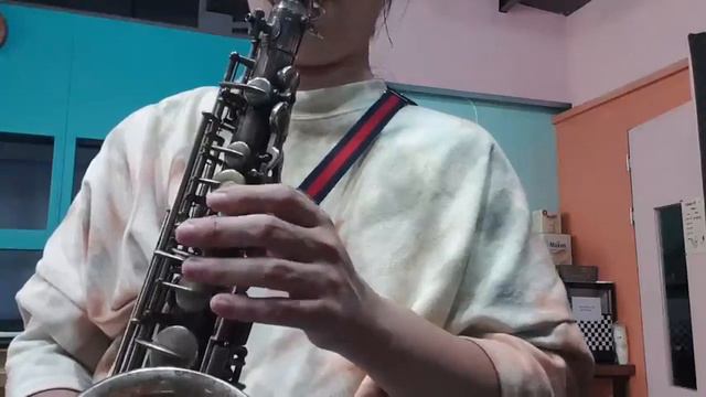 Test J.W.York & Sons Alto Saxophone Silver with Selmer Soloist long Shank C* смотреть онлайн