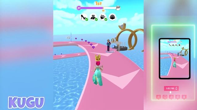 Sastisfying Mobile Game: Dancing Dress,Bridal Rush!,Going Balls,Wig Run смотреть онлайн