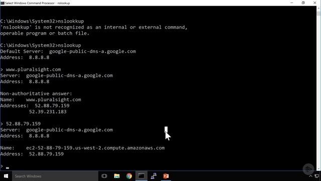 application layer protocols cisco ccna 200 125 100 105 21 Demo Examining DNS with nslookup Appl смотреть онлайн