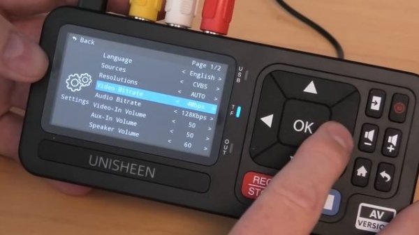 Video Capture... Analog VCR tapes to Digital - without a PC & EASY - 1305
