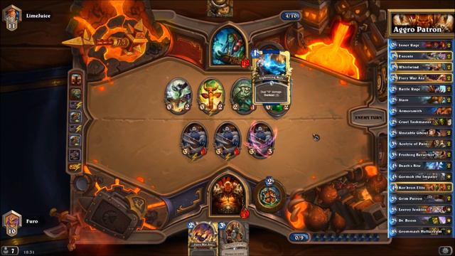 Hearthstone | Concede Aggro Patron Warrior Deck & Decklist| Constructed | by Bloor смотреть онлайн