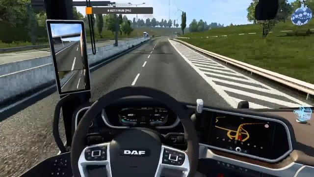 ETS 2 Работаю дальнобоем. RolePlay. Серия #55. смотреть онлайн