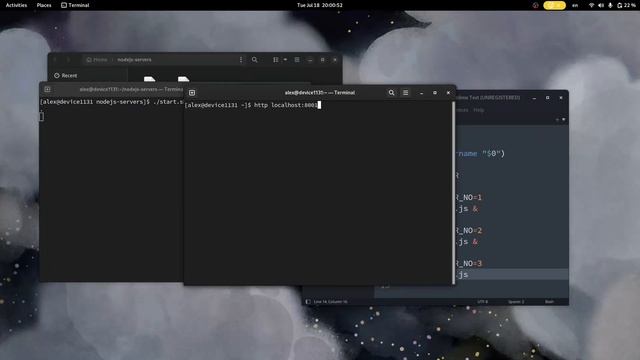 Imlementing Load Balancing with nginx and NodeJS servers смотреть онлайн