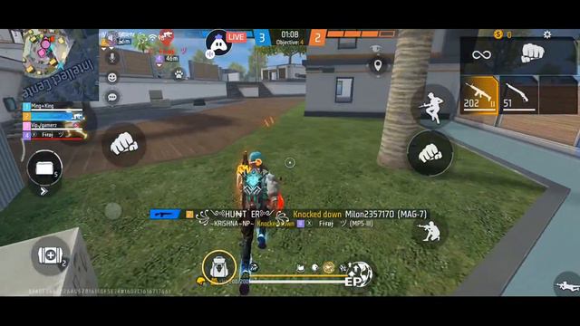 Hindi Free Fire MAX : 👍 Good stream | Playing Squad | Streaming with Turnip смотреть онлайн