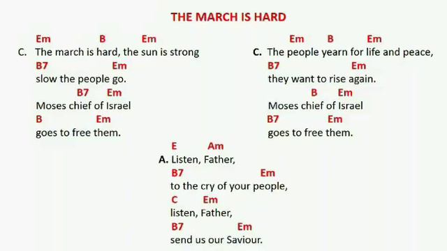 THE MARCH IS HARD (Neocatechumenal Way Song) смотреть онлайн