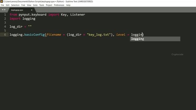 Python Keylogger | தமிழ் смотреть онлайн