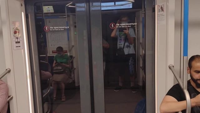 Поездка на Москве 2019 (Перегон Красные Ворота - Чистые Пруды) смотреть онлайн