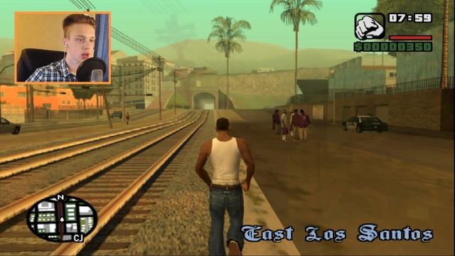 Мой Первый Запуск GTA San Andreas на PlayStation 2? (PS2) смотреть онлайн