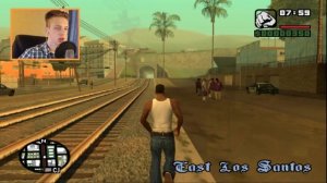Мой Первый Запуск GTA San Andreas на PlayStation 2? (PS2)